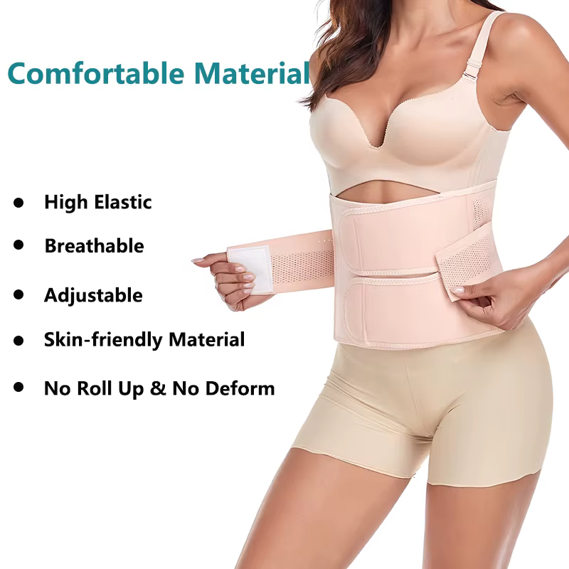 Ceinture post-partum, Section C