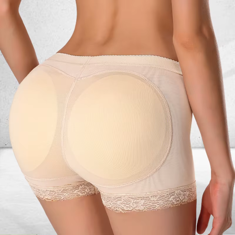 Femmes bout à bout culotte faux fesse corps Shaper sous-vêtements rembourrés dame sexy ascenseur fesses taille haute ventre contrôle hanche culotte