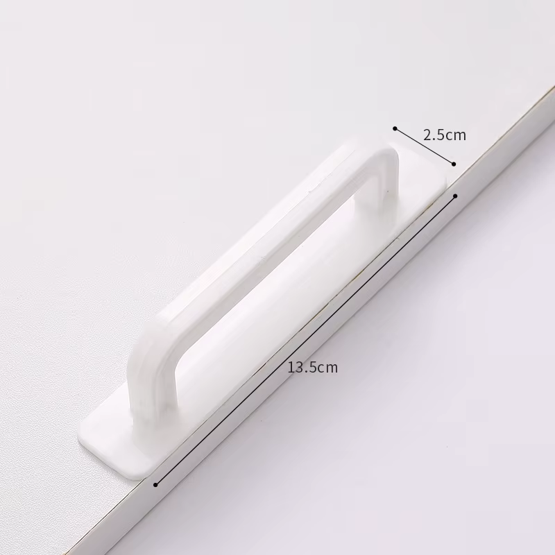 Poignées de porte autocollantes pour armoire, poignée polyvalente, petite taille, poignées autocollantes pour un design universel, amélioration de l'habitat