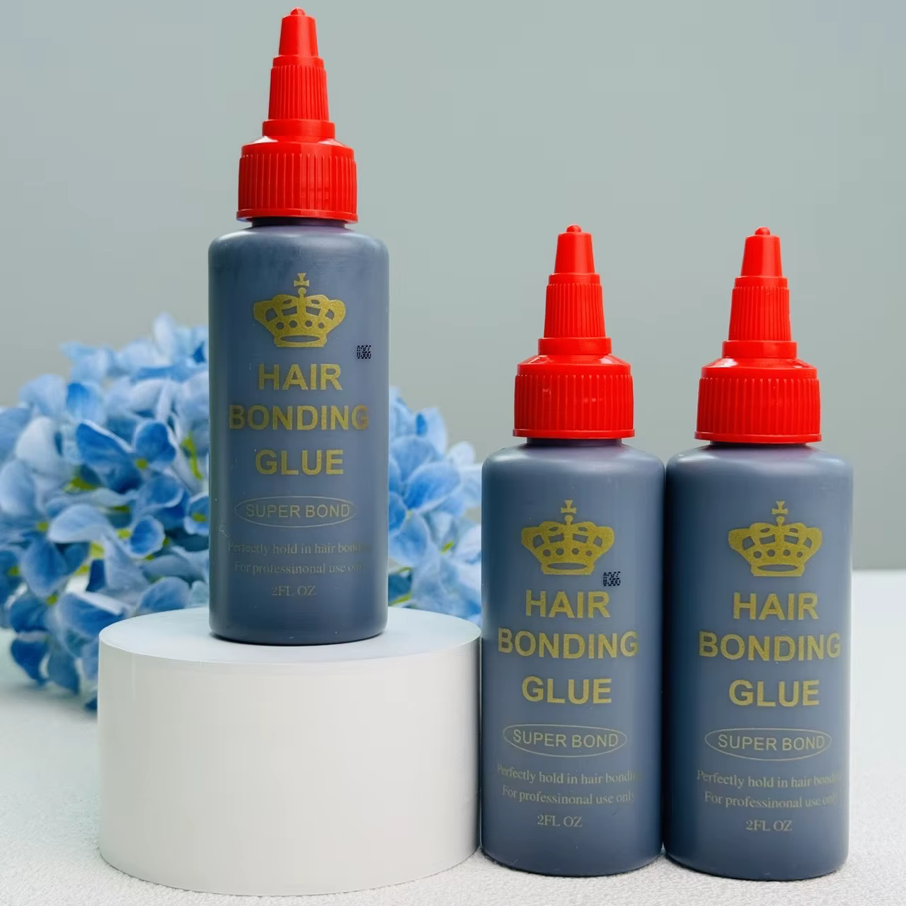 Colle noire pour tissage capillaire, imperméable et antifongique, super adhérente pour une tenue parfaite des extensions capillaires et des perruques en dentelle