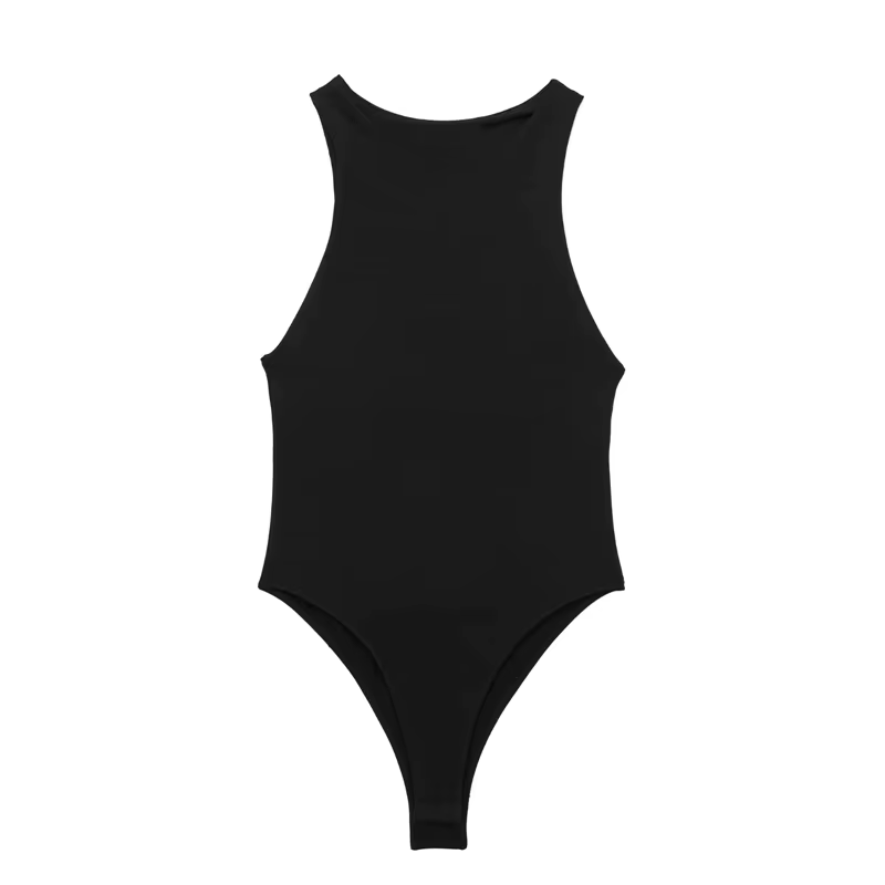 MUJER Body blanc femmes noir Sexy