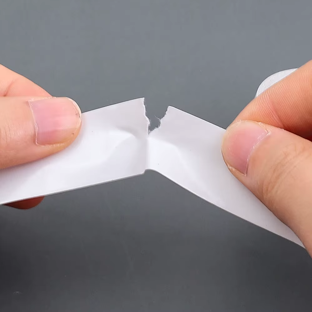 Ruban adhésif Double face blanc, 8m, colle Super forte, fait en papier pour le montage du tampon de fixation, papier collant, fournitures de bureau