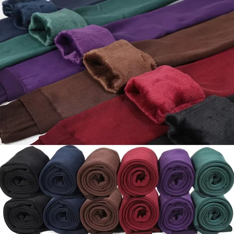 Collants doublés polaire Sexy femmes