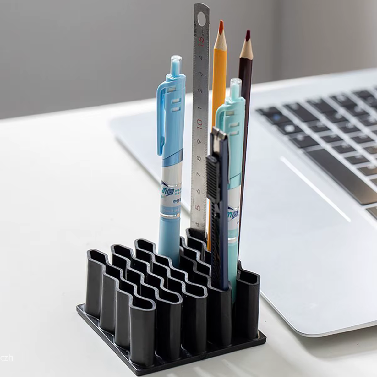 Support de bureau pour onguents, en plastique, organiseur de rangement pour cosmétiques et stylos, avec compartiments pour onguents domestiques
