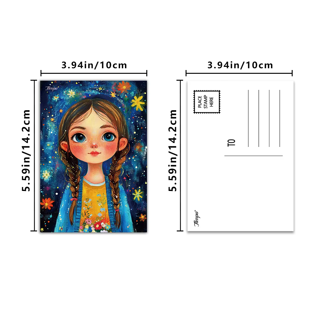 32 cartes postales style Van Gogh, cartes décoratives/de vœux/postales, impression haute précision, objets de collection et postables