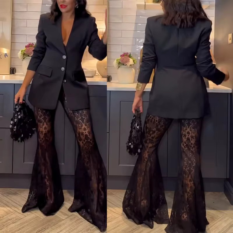Costume à manches longues pour femmes