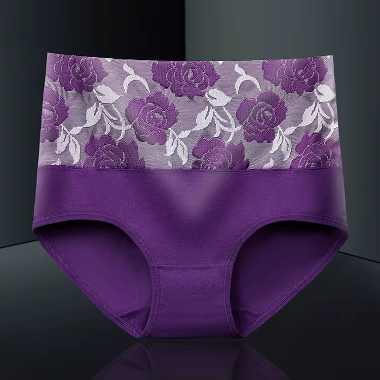 Culottes pour femmes, sous-vêtements taille haute, culottes personnalisées