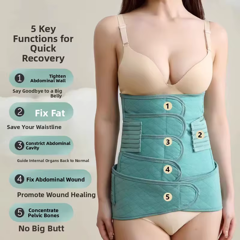 Ceinture abdominale post-partum modèle fin