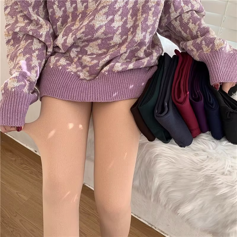 Collants opaques épais pour femmes