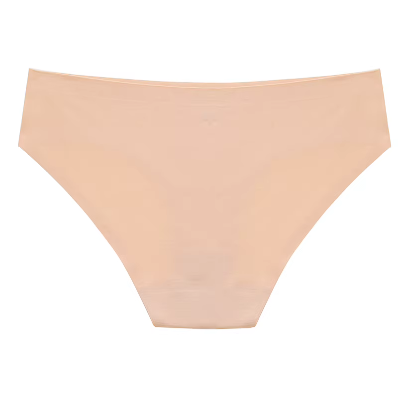 Sans couture femmes culottes soie Satin femme sous-vêtements confortable Lingerie sport respirant slips offre spéciale