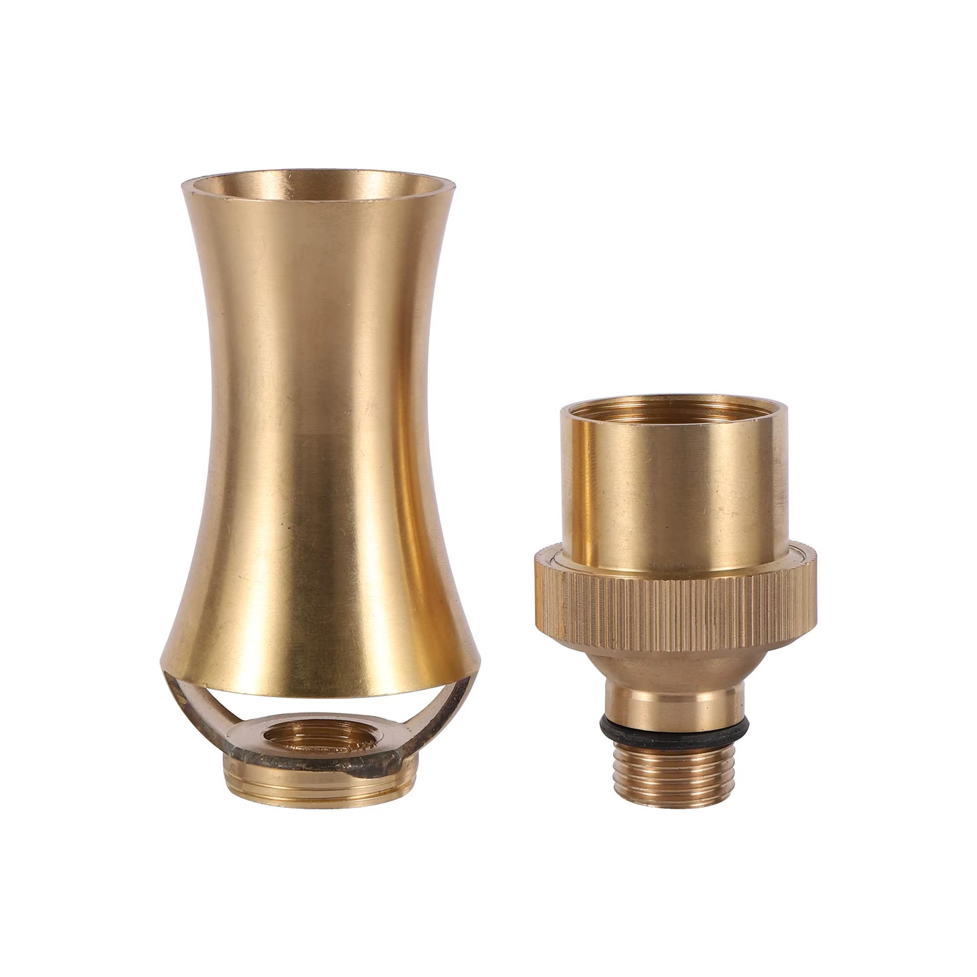 Buse de fontaine à poteau en cuivre, moteurs de mélange d'air en laiton, fontaine à jet bling, fontaine de paysage d'étang de jardin, 3/4 po, 1 po, 1.5 po, 2 po