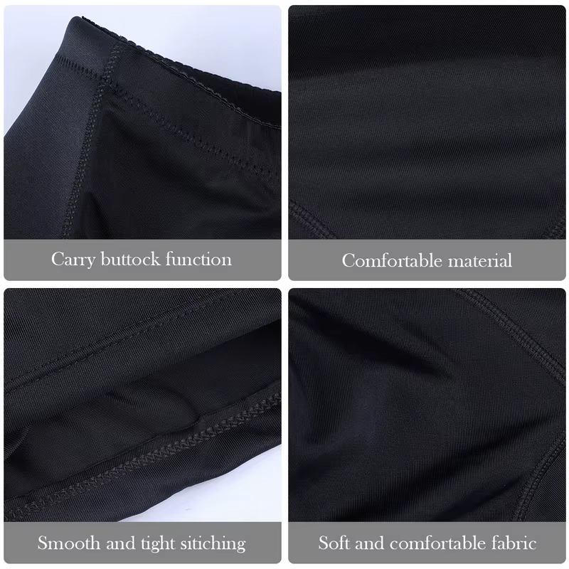 Culotte rembourrée invisible rehausseur de fesses pour femme