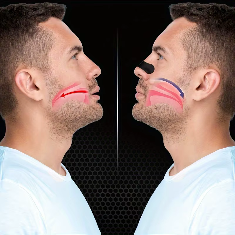 Bandes nasales de sport à adhérence améliorée, 30 pièces, conception respirante et confortable, adaptées au sport et au sommeil