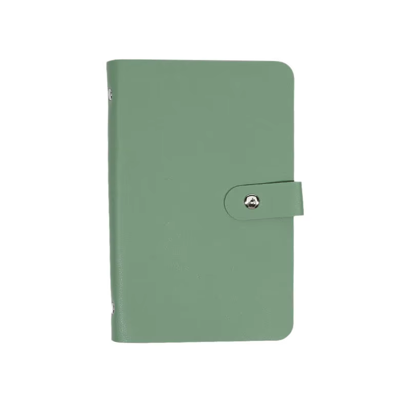 Livre d'épargne, Album de billets de banque, porte-monnaie, couleur unie, livre de collection d'argent, organisateur d'économie d'argent, porte-carte photo