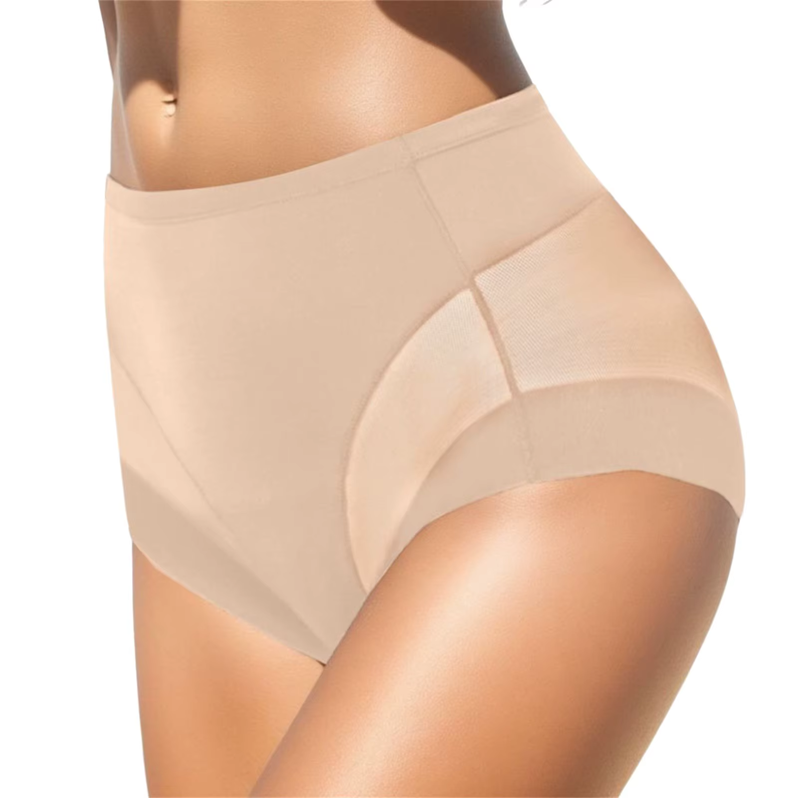 Femmes minceur sans couture culottes taille haute ventre contrôle slips femme formateur façonnage caleçon bout
