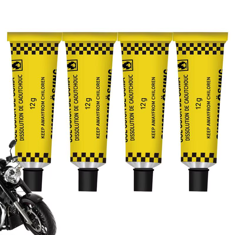 Colle de réparation de pneus, colle à Patch froid pour réparation de pneus intérieurs de vélo, colle de réparation rapide et de guérison pour voiture