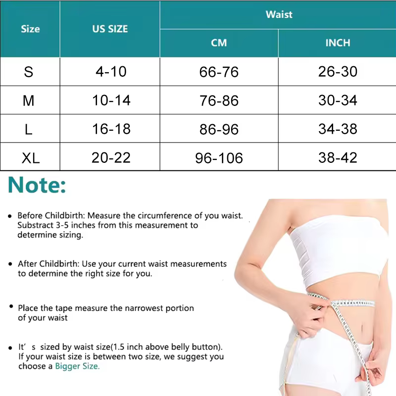 Ceinture de compression post-césarienne pour femmes