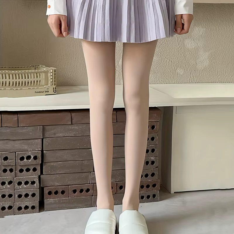 Lolita cuisse haute bas lait blanc