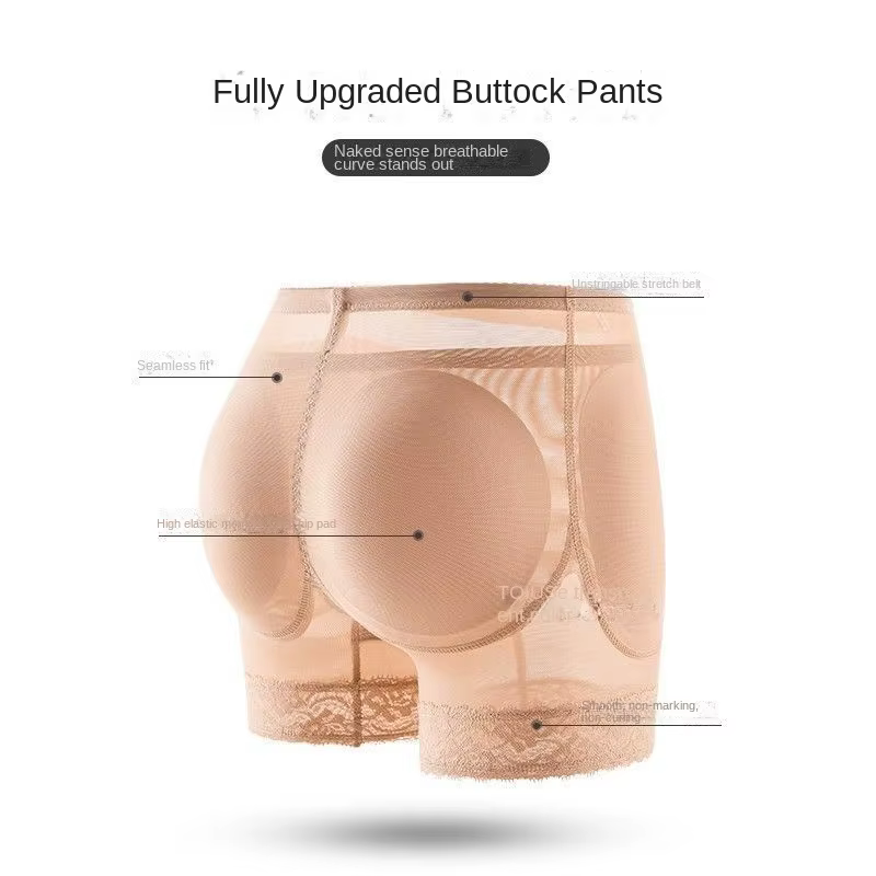 Fausse culotte de levage de fesses pour femmes