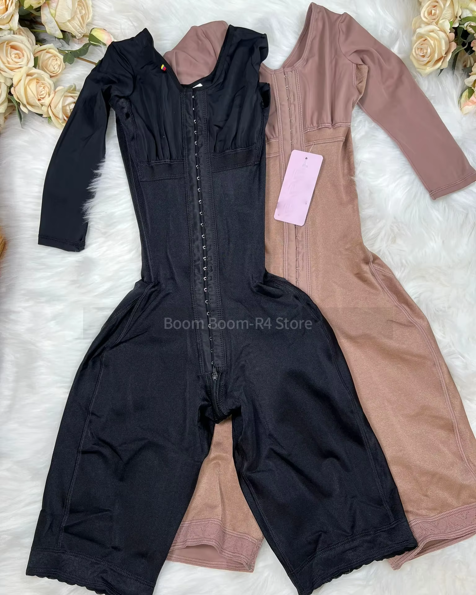 Combinaison Shapewear à manches courtes
