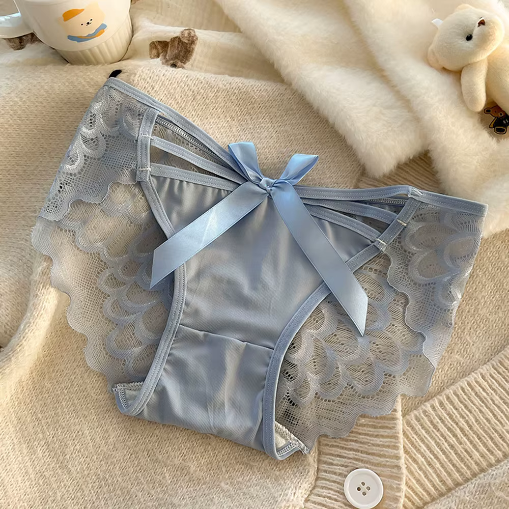 Culottes pour femmes respirantes en tissu pur et lisse