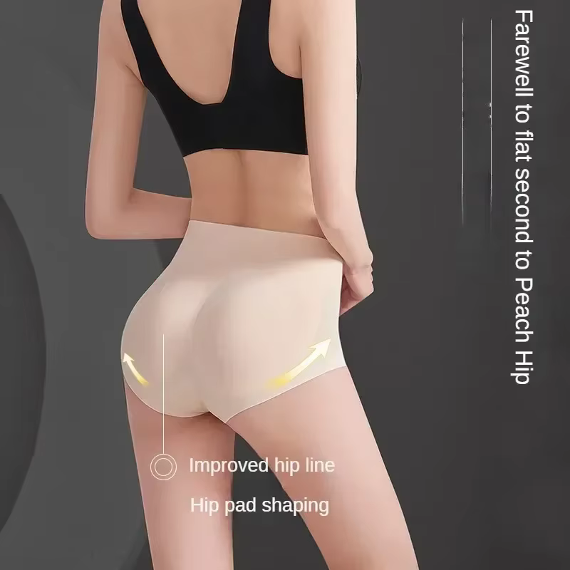 Été sans couture Bodyshaper culotte Silicone hanche et soulève les fesses coussinets Push Up slips gros cul Bum Lifter