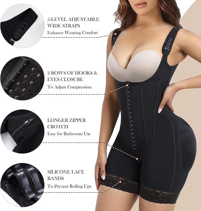 Body Shapewear Fajas Colombianas ceinture corps Shaper soulever bout