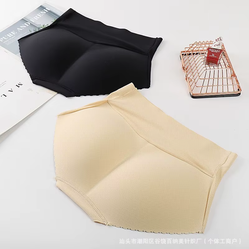 Culotte gainante pour femme avec coussinet en silicone