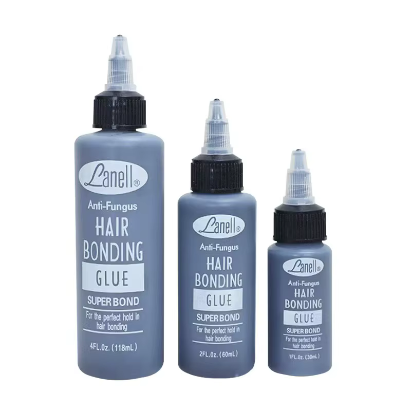 Colle noire pour tissage capillaire, imperméable et antifongique, super adhérence pour une fixation parfaite des perruques en dentelle