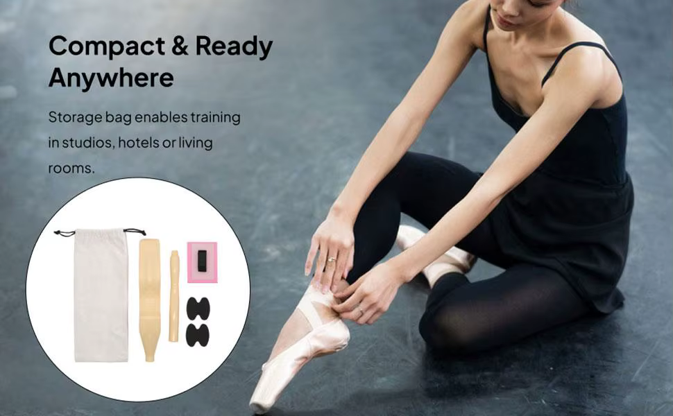 Civière de pied de ballet pour adultes et enfants, pour personnes de yoga, fitness, Pilates