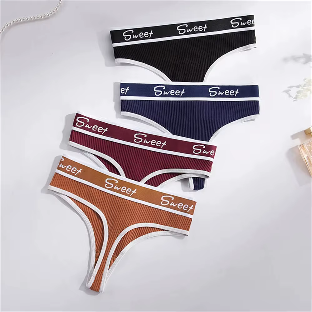 String de sport confortable sans couture pour femme