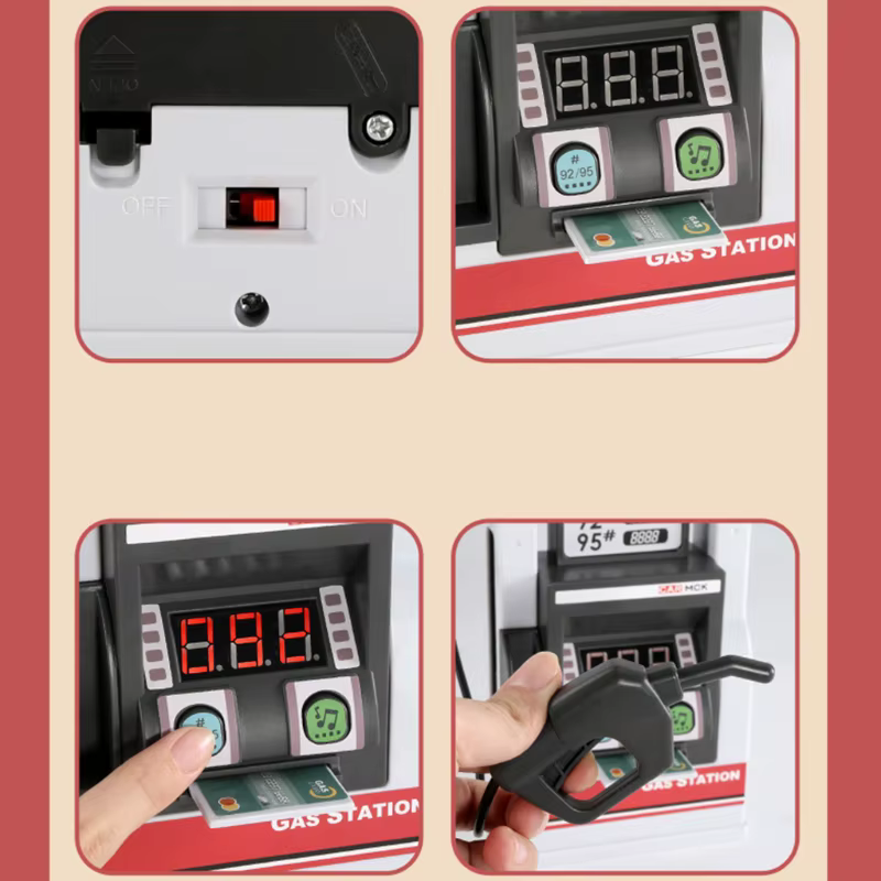Jouets éducatifs Service gaz Station-service simulé pour enfants