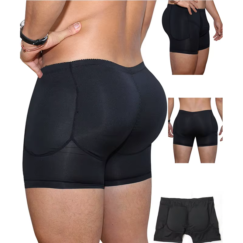 Shapewear hommes corps Shaper hanche Pad remplissage bout
