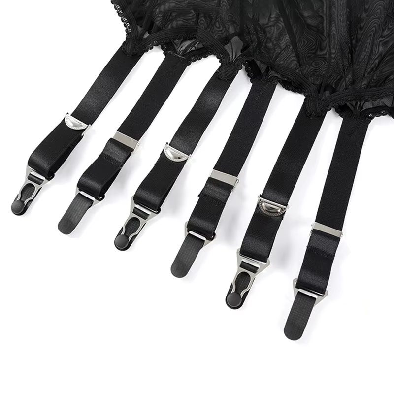 Porte-jarretelles taille haute pour femme