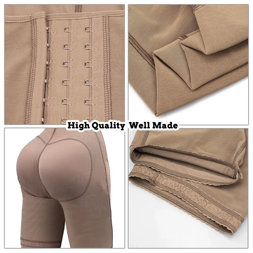 Faja ceintures colombien Shaper complet gaine amincissante post-chirurgie post-partum Corset haute Compression contrôle de l'abdomen femmes Body