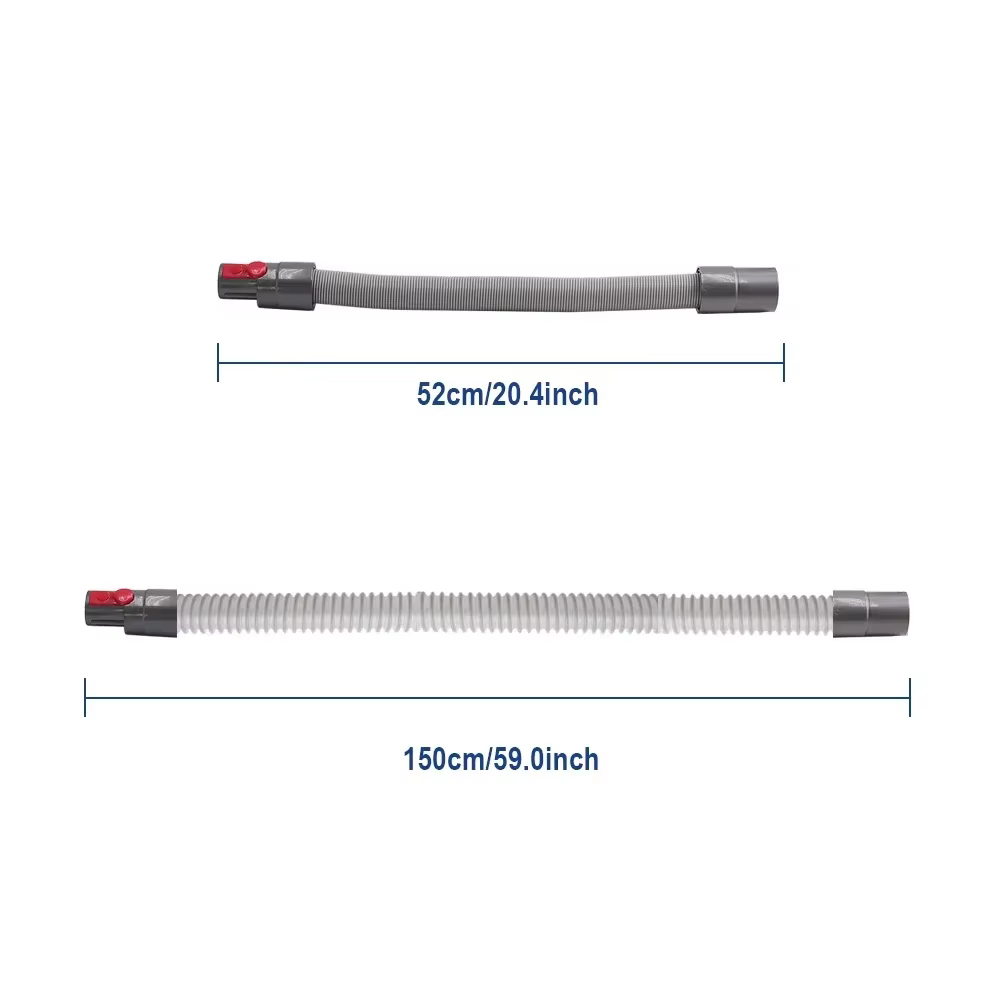 Tuyau d'extension Flexible et raccords de tuyaux télescopiques pour aspirateur Dyson V7 V8 V10 V11 V15