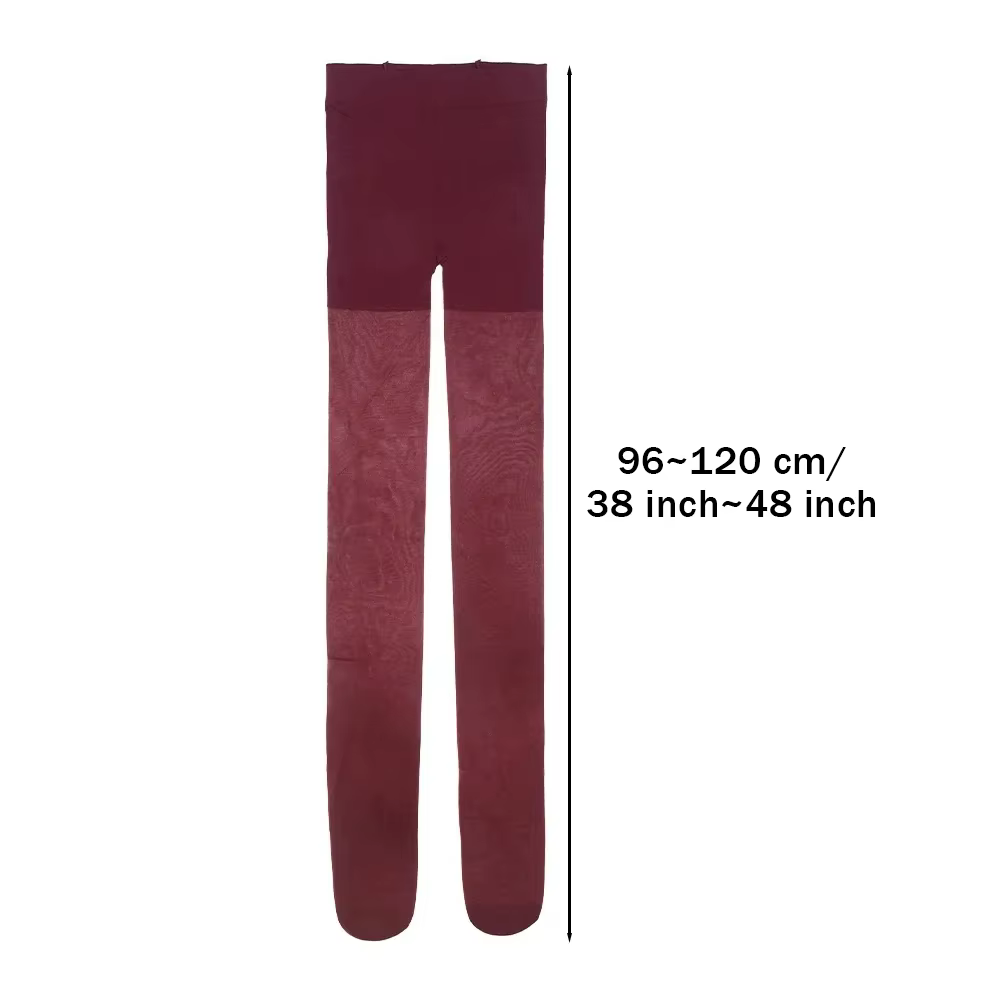 Kave 2026 Nouveaux collants sexy transparents bordeaux pour femmes