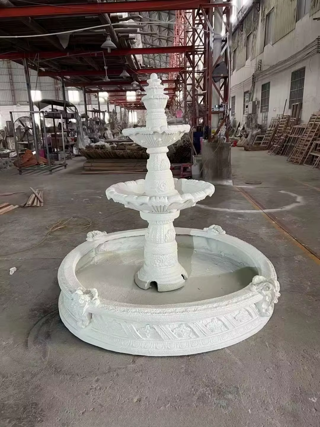 Installation extérieure de paysage d'eau de cour de fontaine de décoration de jardin