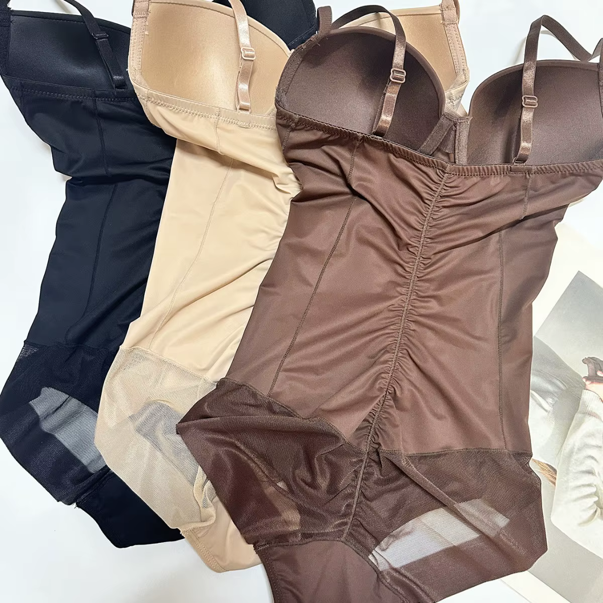 Femmes Shapewear Body serré minceur corps Shaper Body avec soutiens-gorge