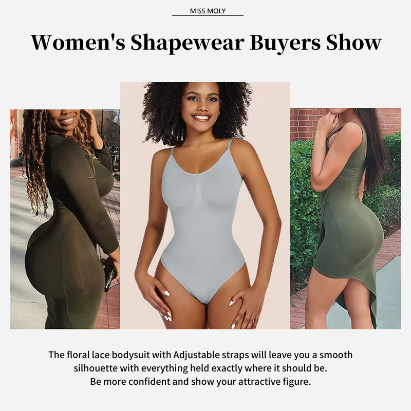 Lissage Shapewear Body pour femmes Faja corps complet Shaper string doux