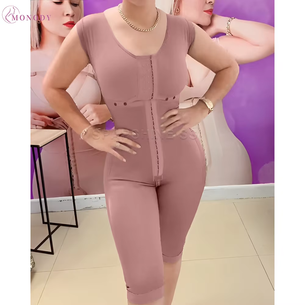 Fajas colombiennes sablier Shaper Body minceur Shapewear ventre contrôle Corset taille formateur corps complet sans manches pour les femmes