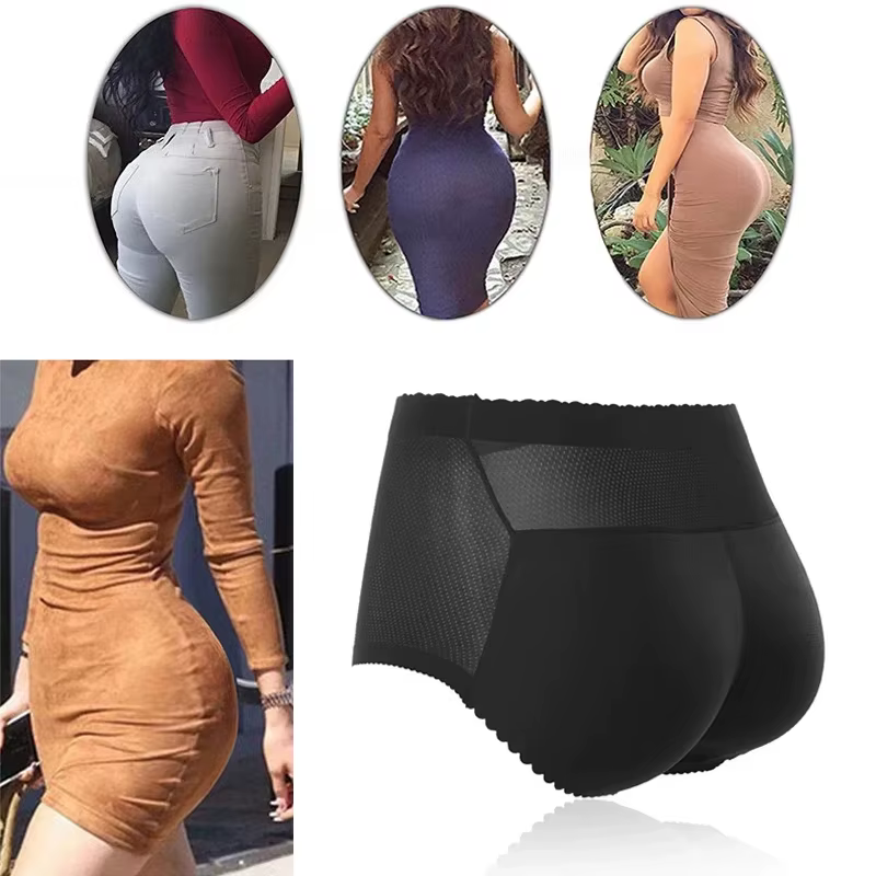 Culotte sculptante rehausse-fesses pour femme avec coussinets de hanche
