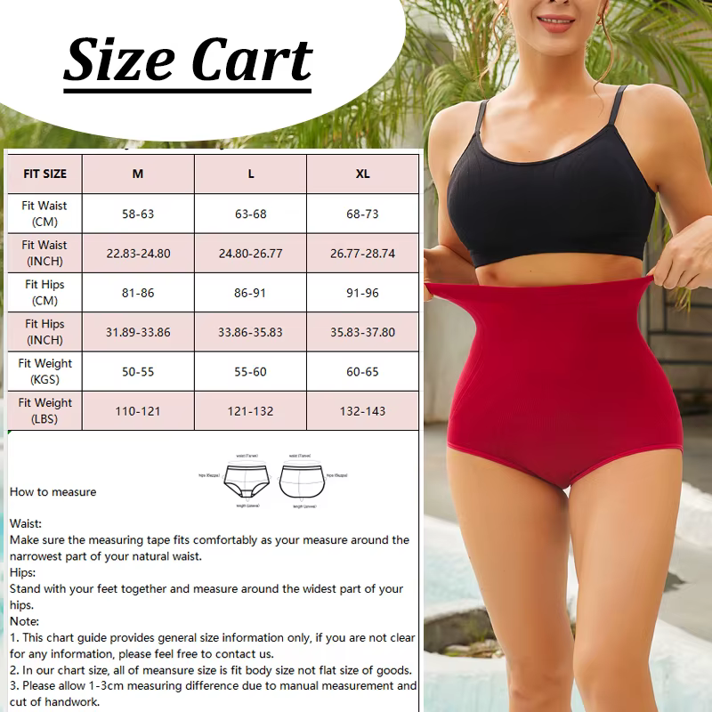 Culotte façonnante taille haute sans couture pour femmes