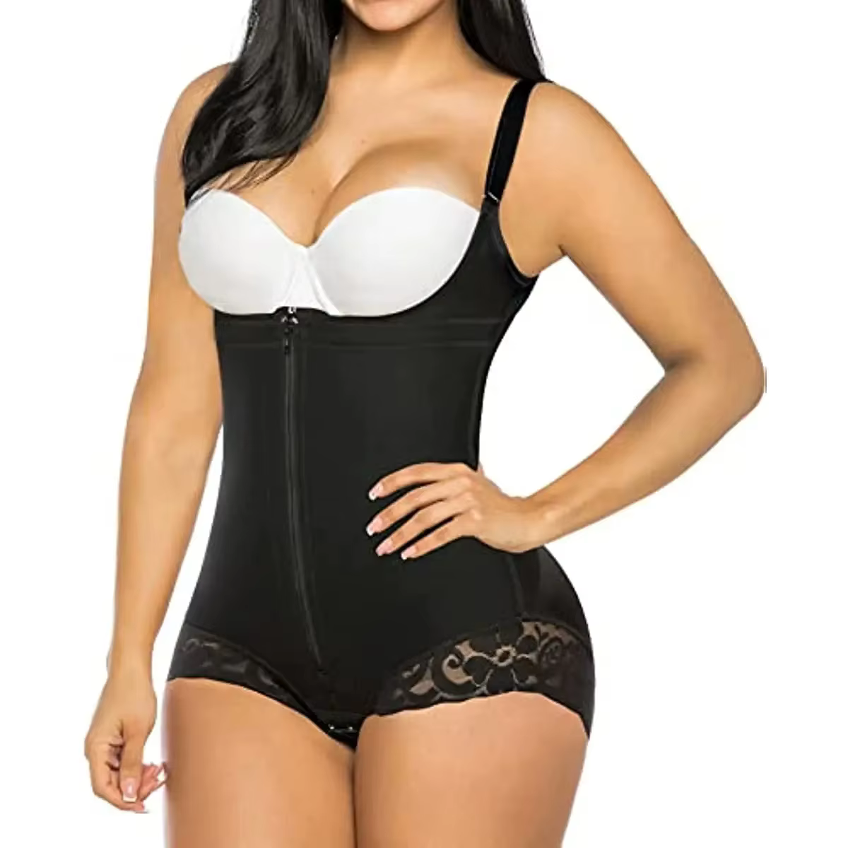 Shapewear colombien Abdomen haute Compression femmes Double