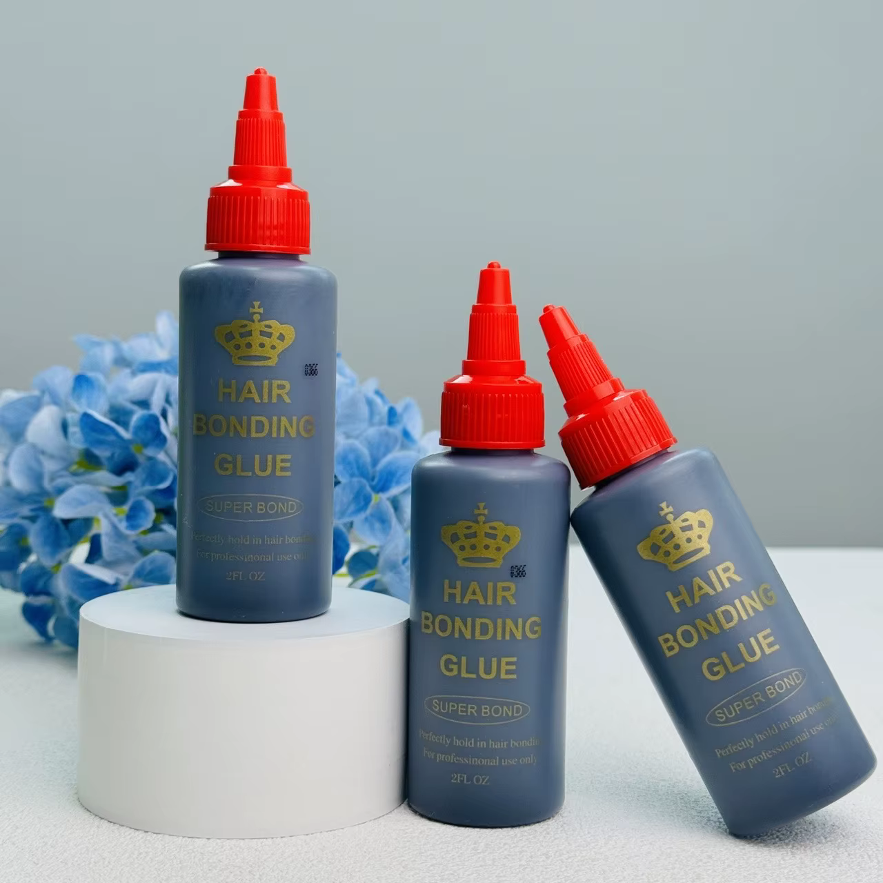 Colle noire pour tissage capillaire, imperméable et antifongique, super adhérente pour une tenue parfaite des extensions capillaires et des perruques en dentelle