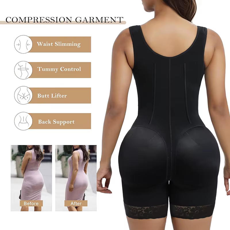 Body Shapewear Fajas Colombianas ceinture corps Shaper soulever bout