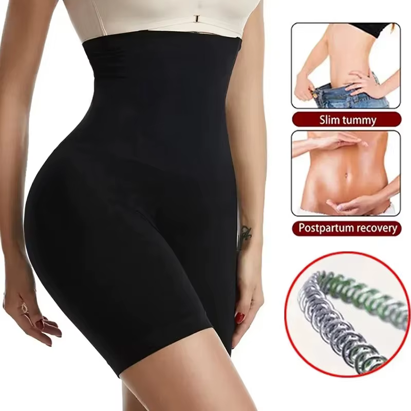 Shapewear pour femmes taille haute formateur culotte minceur gaine ventre contrôle hanche bout