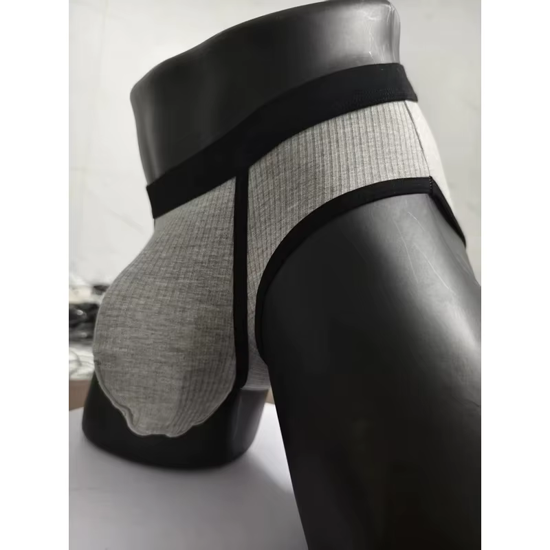 Sous-vêtements de sport sexy pour hommes avec grandes poches, respirants et confortables, caleçons pour hommes à grand espace
