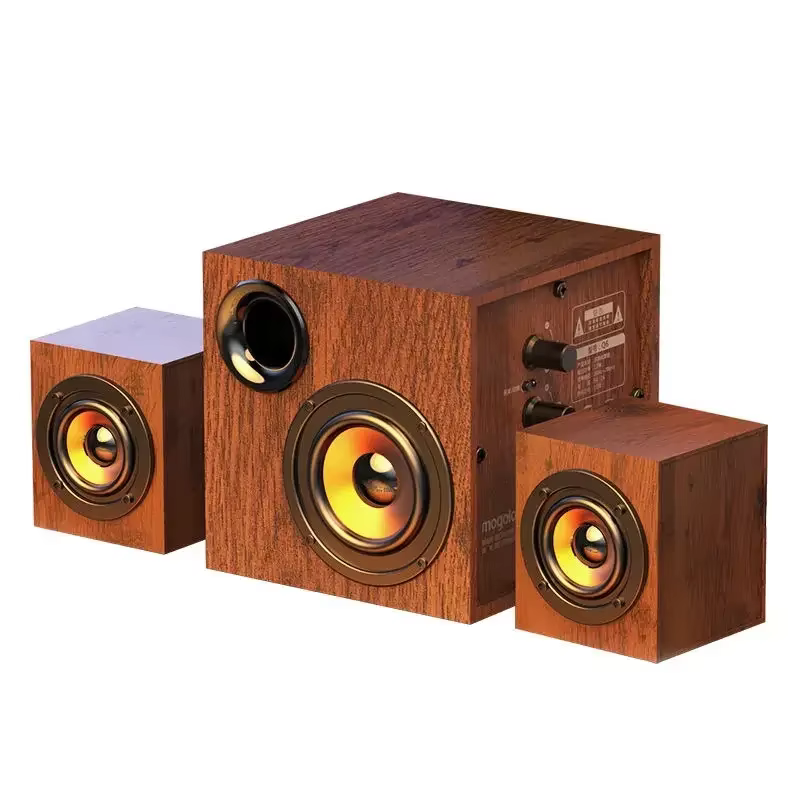 Ensemble complet d'audio d'ordinateur avec fil, haut-parleur actif pour salon, caisson de basses lourd, grand Volume professionnel