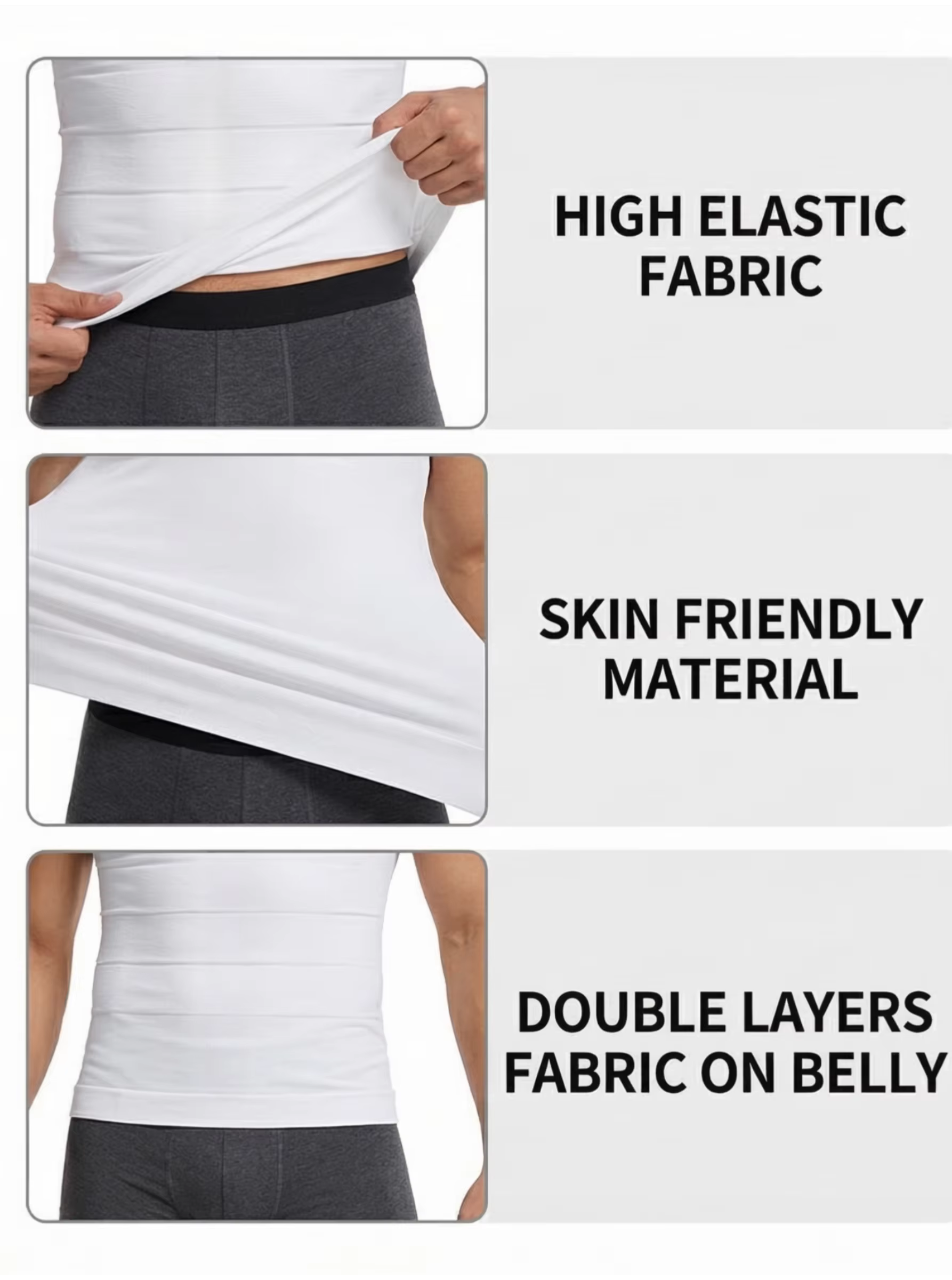 Débardeur de compression pour homme
